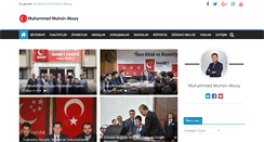 Desktop Screenshot of muhsinaksoy.com