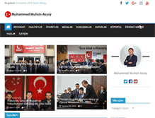 Tablet Screenshot of muhsinaksoy.com